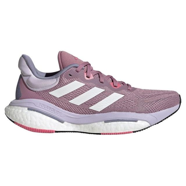 adidas Running Shoe Solarglide 6 - Pink/white Women, size 38⅔ on Productcaster.