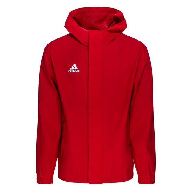 adidas Jacket All Weather Entrada 22 - Team Power Red/white, size XX-Large on Productcaster.