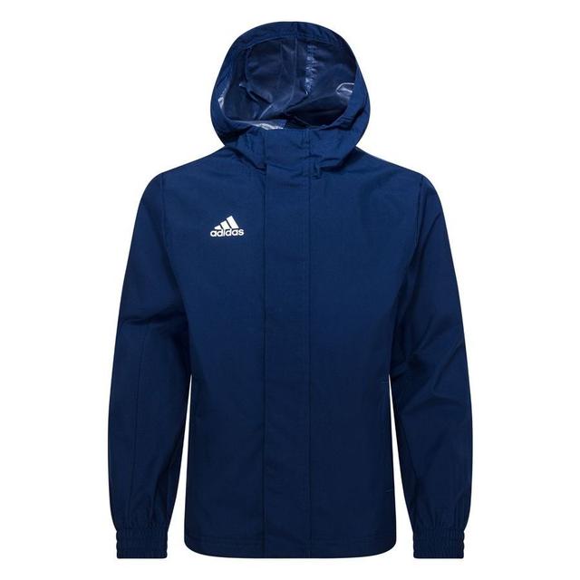 adidas Jacket All Weather Entrada 22 - Team Navy/white Kids, size 152 cm on Productcaster.