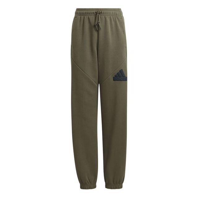 adidas Sweatpants Future Icons - Olive Cargo/black Kids, size 164 cm on Productcaster.