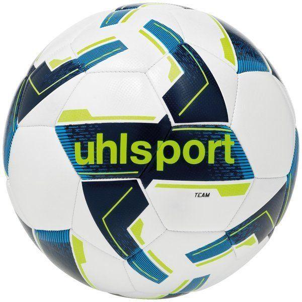 Uhlsport Football Team - White/navy/fluo Yellow, size Ball SZ. 4 on Productcaster.