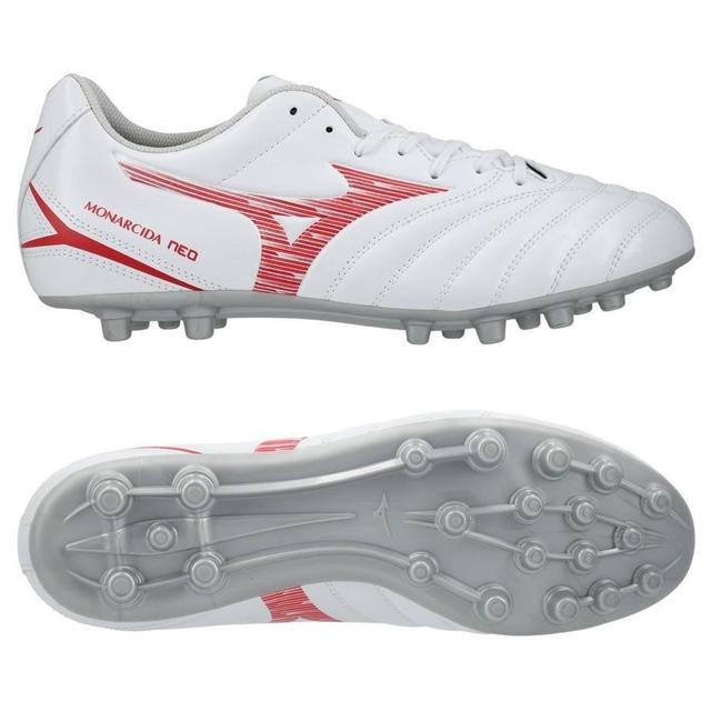 Mizuno Monarcida Neo Lll Select Ag Charge - Wit/radiant Red - ['Kunstgras (Ag)'], maat ['40 on Productcaster.