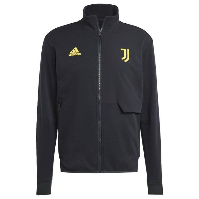 Juventus Jakke Anthem - Sort - adidas, størrelse Large on Productcaster.