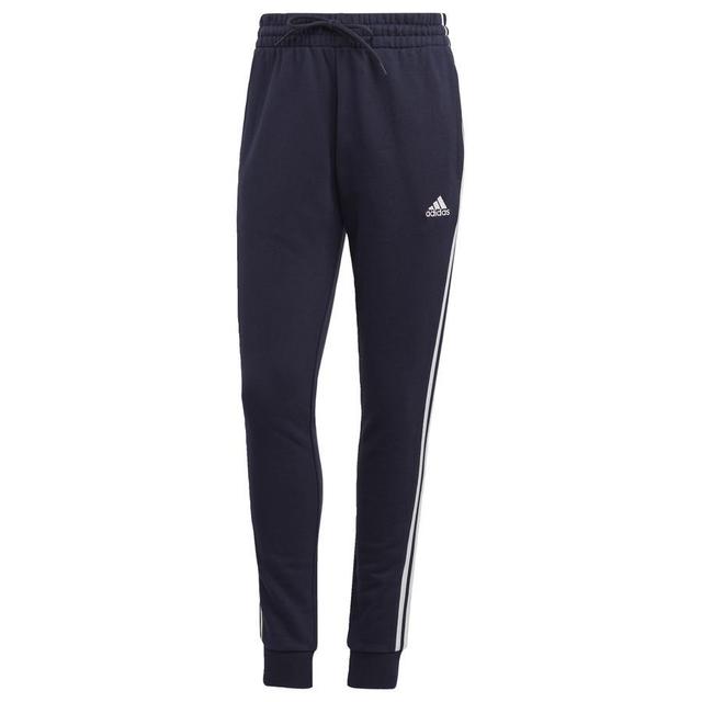 adidas Essentials 3-stripes French Terry Cuffed Pants, størrelse Small on Productcaster.