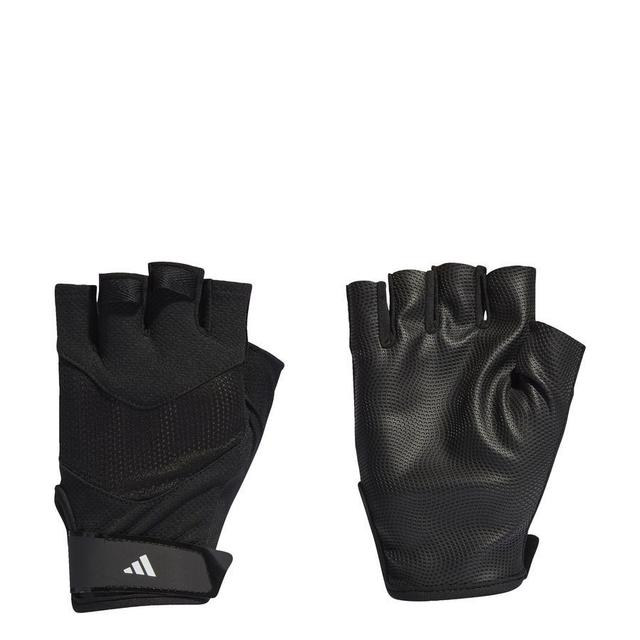 adidas Fitness Handschoenen - Zwart, maat Medium on Productcaster.