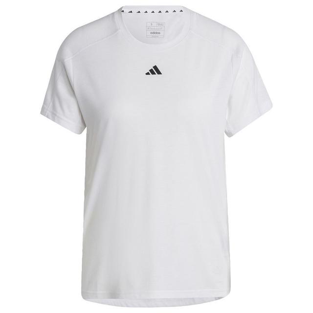 adidas Aeroready Train Essentials Minimal Branding Crewneck Tee, storlek ['Small'] on Productcaster.