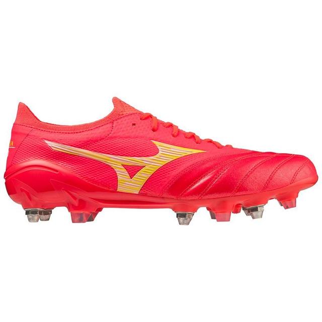 Mizuno Morelia Neo Iv Beta Made In Japan Sg Release - Fiery Coral/bolt/fiery Coral, size 39 on Productcaster.