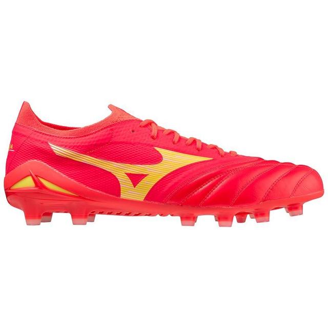 Mizuno Morelia Neo Iv Beta Elite Fg Release - Fiery Coral/bolt/fiery Coral, size 38 on Productcaster.