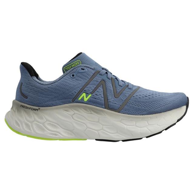 New Balance Laufschuhe Fresh Foam More V4 - Blau/silber, Größe 45 on Productcaster.