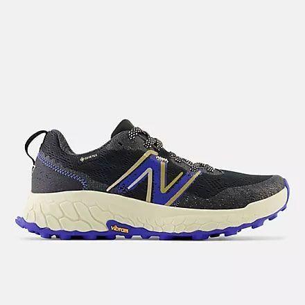 New Balance Running Shoe Fresh Foam Hierro V7 Gore-tex - Black/royal Blue Woman, size 39 on Productcaster.