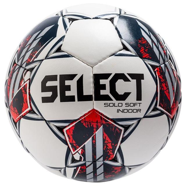 Select Football Solo Soft Indoor V23 - White/black, size Ball SZ. 5 on Productcaster.