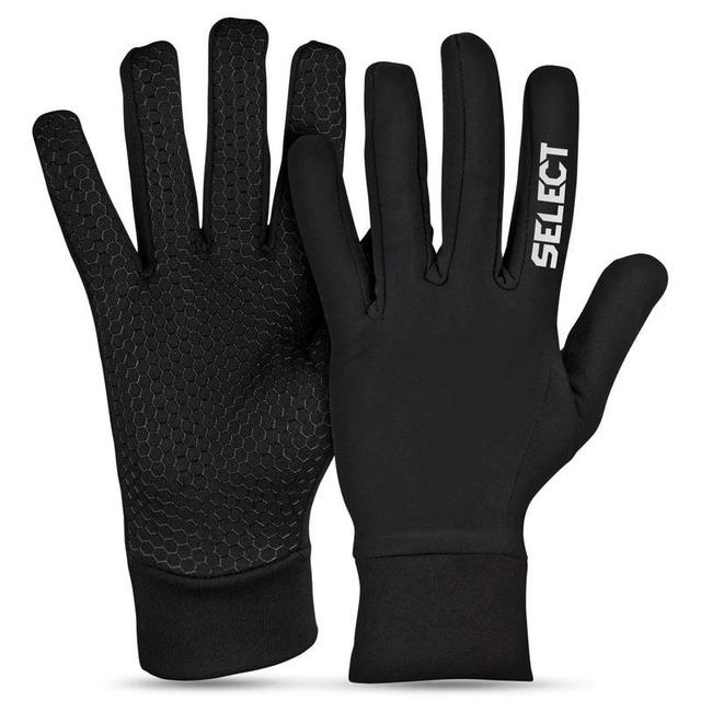 Select Player Gloves Winter V23 - Black, size 10 on Productcaster.