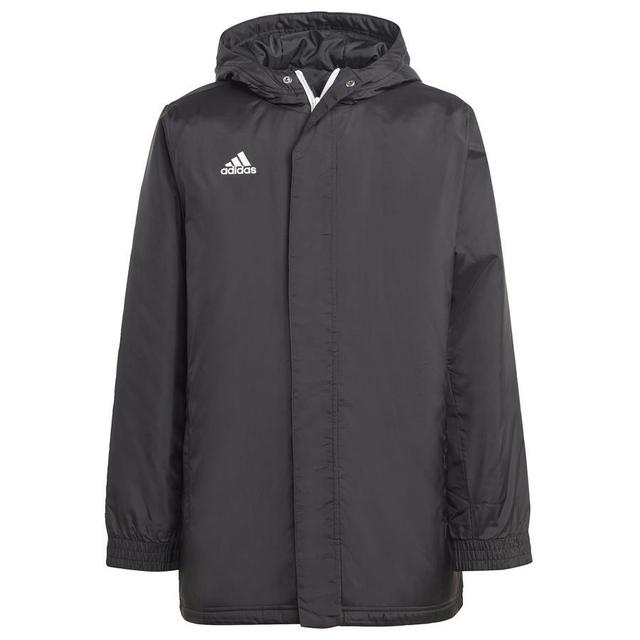 adidas Stadium Jacket Entrada 22 - Black Kids, size 128 cm on Productcaster.