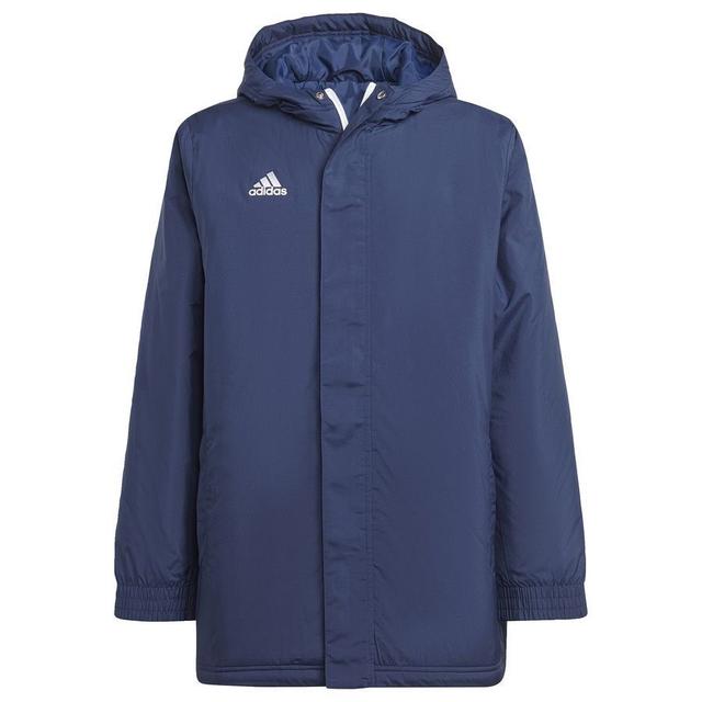 adidas Stadium Jacket Entrada 22 - Blue Kids, size 176 cm on Productcaster.