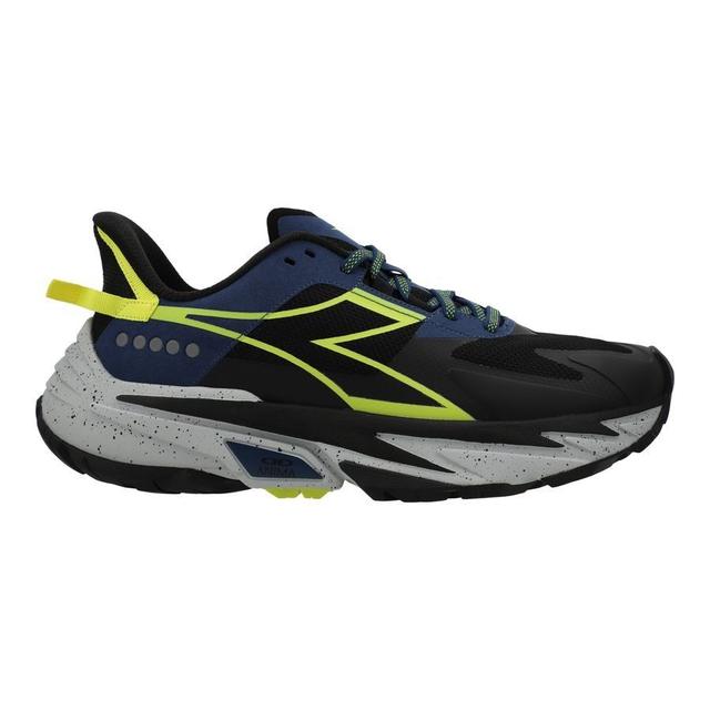 Diadora Running Shoe Equipe Sestriere-xt - Black/blue/evening Primrose, size 47½ on Productcaster.