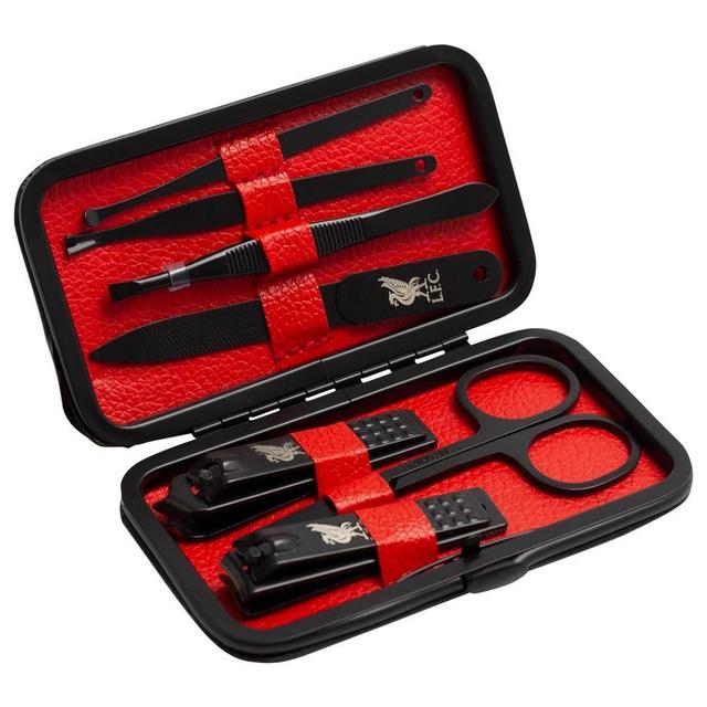 Liverpool Grooming Set - Black/red - , size One Size on Productcaster.