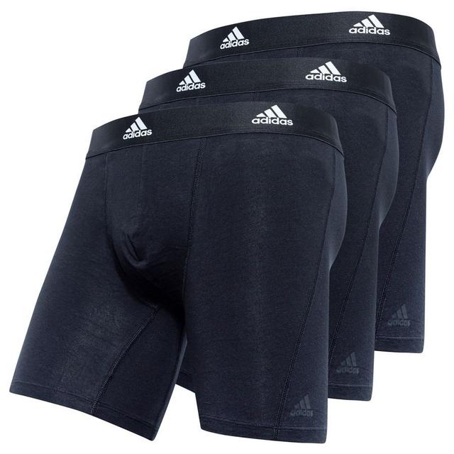 adidas Boxer Shorts Brief 3-pack - Black, size Medium on Productcaster.