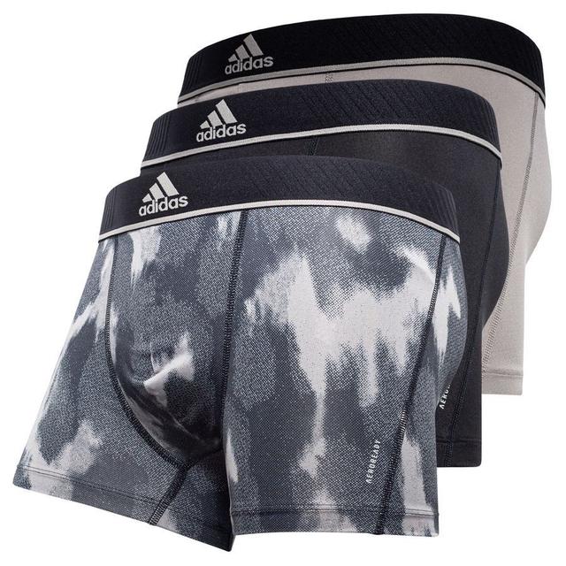 adidas Trunks Active Micro Flex Eco 3-pack - Black/grey/brown, size X-Large on Productcaster.