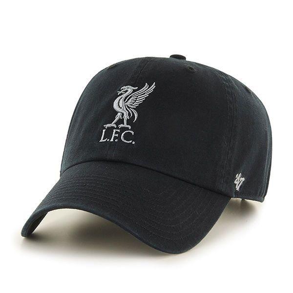 Liverpool Cap '47 Clean Up - Black/Silver Metallic, size One Size on Productcaster.