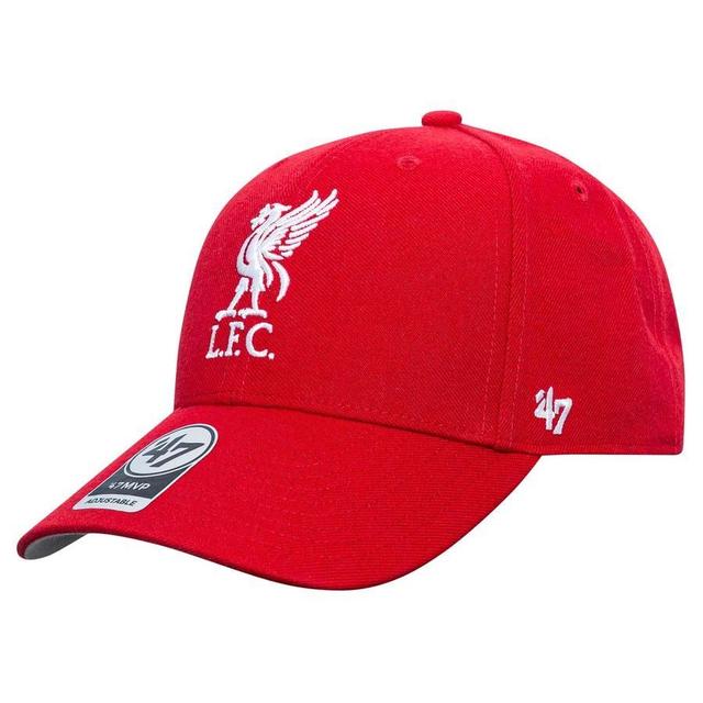 Liverpool Cap '47 MVP - Red/White, size One Size on Productcaster.