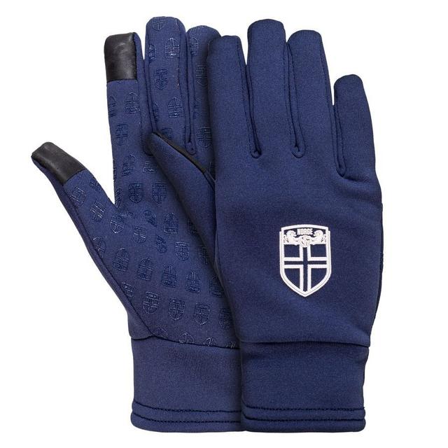 Norge NFF Spillehandsker Warm - Blå - Unisport, størrelse X-Large on Productcaster.