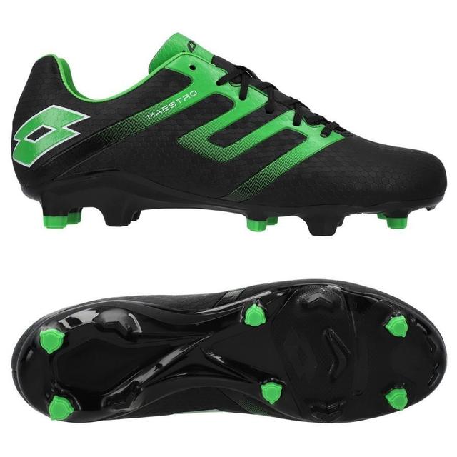 Lotto Maestro 700 V Fg - Black/green - Grass (Fg), size 43 on Productcaster.