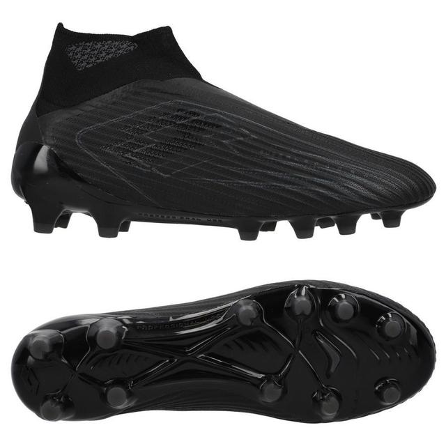 Lotto Solista 100 Viii Gravity Fg Blackout Pack - Black - Grass (Fg), size 43 on Productcaster.