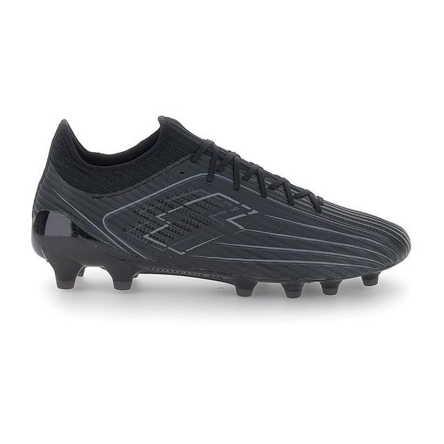 Lotto Solista 200 Viii Fg Blackout Pack - Black, size 38½ on Productcaster.