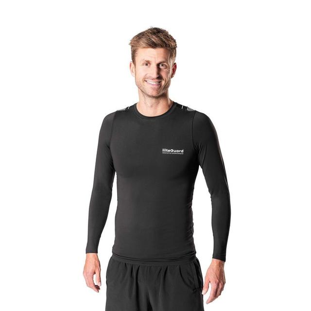 Liiteguard Baselayer Top Spine-tech - Black, size Large on Productcaster.