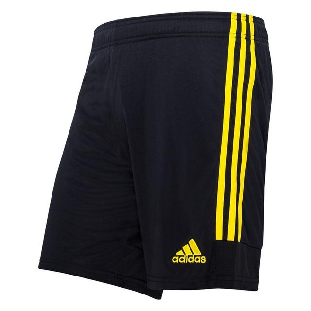 adidas Treningsshorts Tastigo 19 - Sort/gul, størrelse Medium on Productcaster.