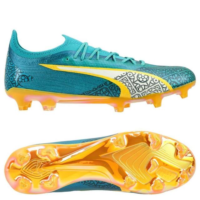 PUMA Ultra Ultimate Fg/ag Dream Factory - Deep Aqua/alpine Snow/tangerine Limited Edition, size 44½ on Productcaster.