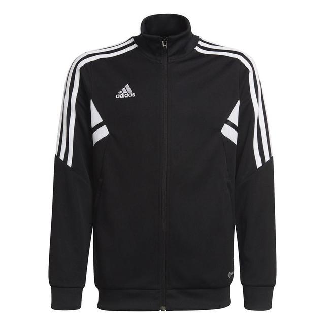 adidas Track Jacket Condivo 22 Aeroready - Black/white Kids, size 164 cm on Productcaster.