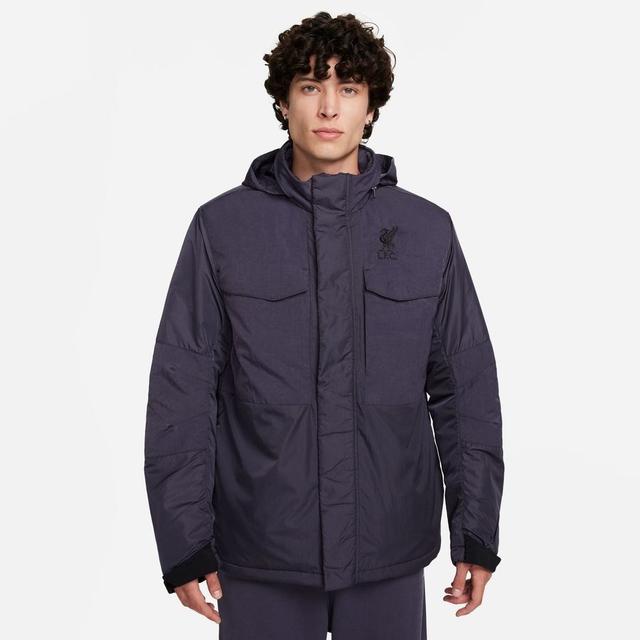 Liverpool Jacket Nsw Synthetic-fill M65 - Purple/black - , size Small on Productcaster.