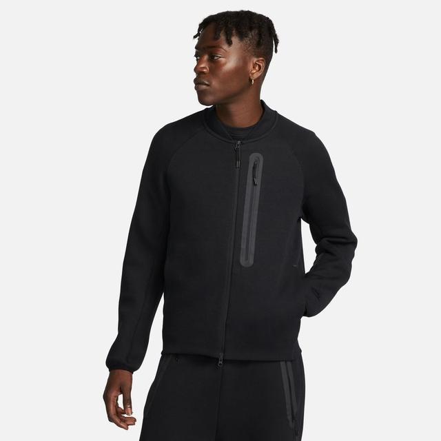 Nike Bomber Jacket Tech Fleece N98 - Black, size Small on Productcaster.