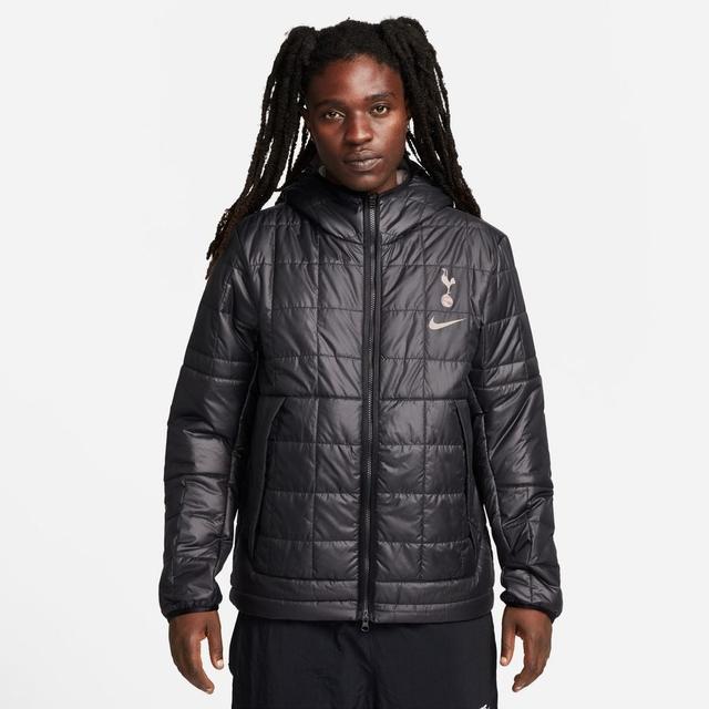 Tottenham Winter Jacket Nsw Synthetic Fill Fleece - Black/taupe Haze - , size XX-Large on Productcaster.