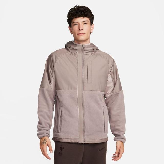 Tottenham Jacket Winterized Awf - Taupe Haze/black - Nike, size XX-Large on Productcaster.