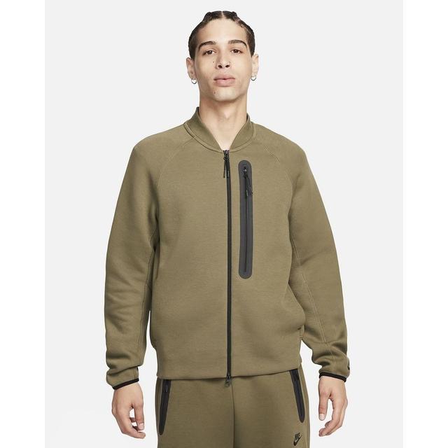 Nike Bomber Jacket Tech Fleece N98 - Medium Olive/black, size Medium on Productcaster.