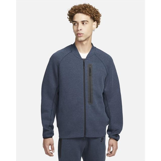 Nike Bomber Jacket Tech Fleece N98 - Obsidian Heather/black, size X-Small on Productcaster.