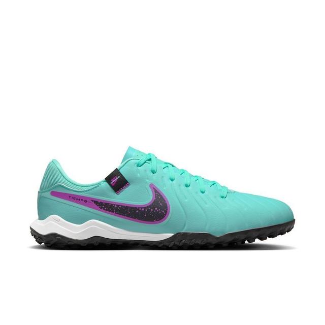 Nike Tiempo Legend 10 Academy Tf Peak Ready - Hyper Turquoise/black/fuchsia Dream, size 36½ on Productcaster.