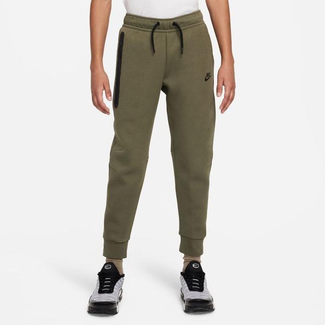 Nike Sweatpants Nsw Tech Fleece 2023 - Olive Cargo/black Kids, size S: 128-137 cm on Productcaster.