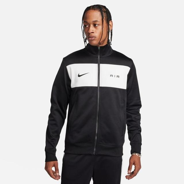 Nike Air Track Top Nsw Cvs - Black/summit White, size Large on Productcaster.