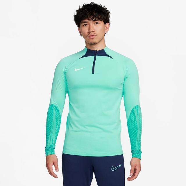 Nike Trainingsshirt Dri-fit Strike Drill Peak Ready - Turquoise/wit, maat Large on Productcaster.