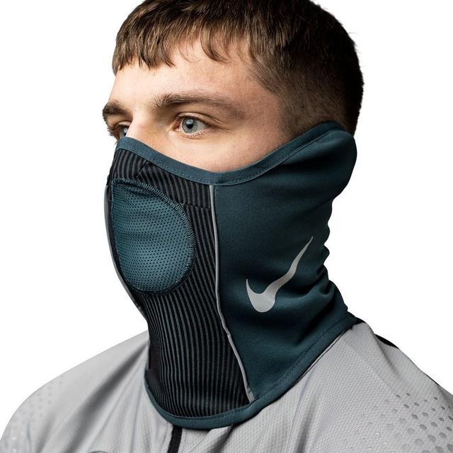 Nike Neck Warmer Strike Snood Winter Warrior - Deep Jungle/reflect Silver, size Large/X-Large on Productcaster.