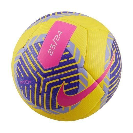 Nike Football Pitch - Yellow/purple, size Ball SZ. 5 on Productcaster.