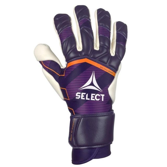 Select Goalkeeper Gloves 88 Pro Grip V24 - Purple/white, size 8 on Productcaster.