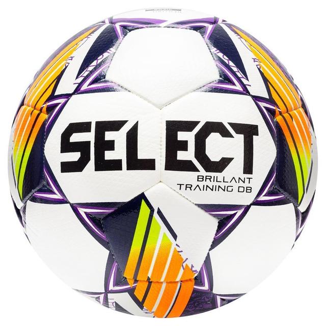 Select Football Brillant Training Db V24 - White/purple/orange, size Ball SZ. 5 on Productcaster.