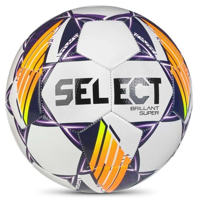 Select Football Brillant Super Mini V24 - White/purple, size Ball SZ. 47 cm on Productcaster.