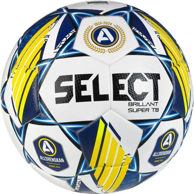 Select Football Brillant Super Tb 2024 Allsvenskan - White/blue/yellow, size Ball SZ. 5 on Productcaster.