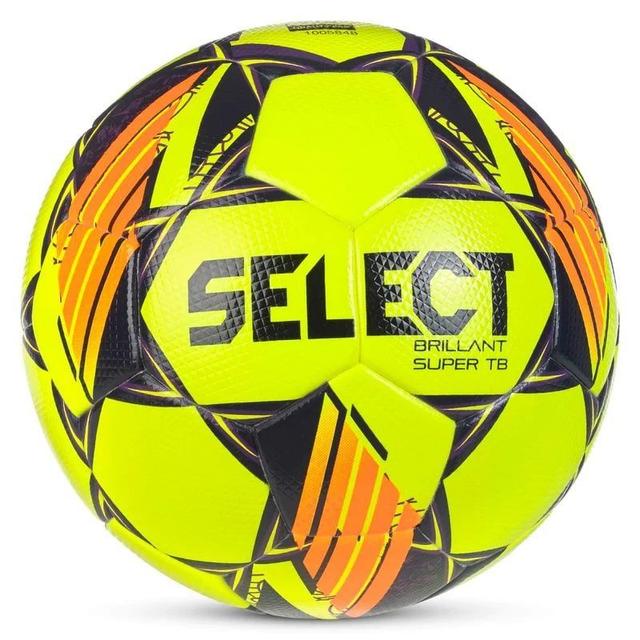 Select Football Brillant Super Tb V24 - Yellow/purple/orange, size Ball SZ. 5 on Productcaster.