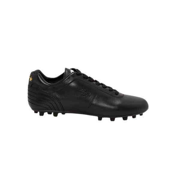 Pantofola d'Oro Lazzarini 2.0 Leather FG - Black, size 43½ on Productcaster.